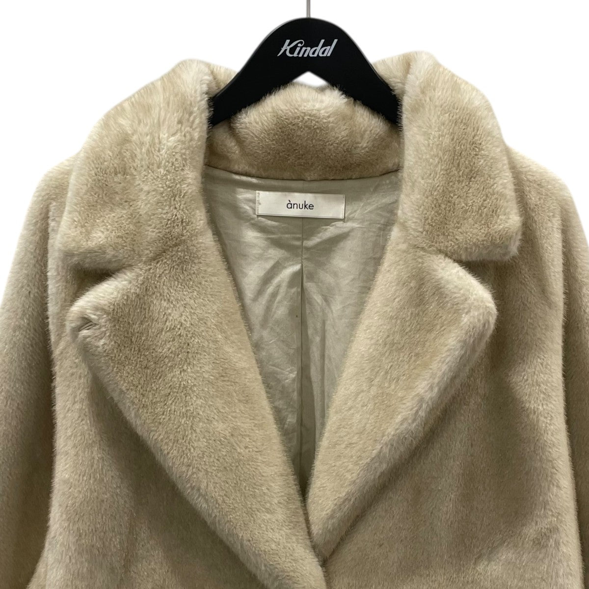 anuke(アンヌーク) 25AW エコミンクファージャケット Eco Minkfur