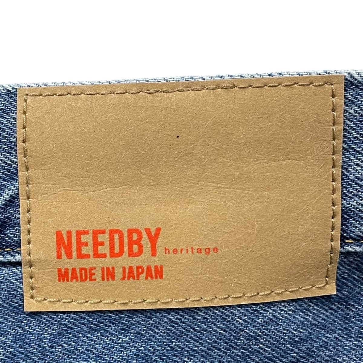 NEEDBY heritage デニムパンツ ERIC エリック N1C703337IMB 古着・中古-5枚目のアイテム画像