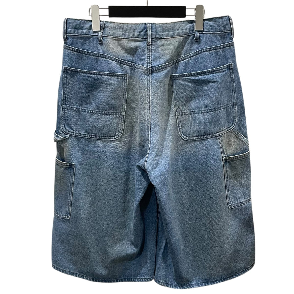 24SS ワイドストレート クォーターレングス ペインターデニム 11-21-1612-791