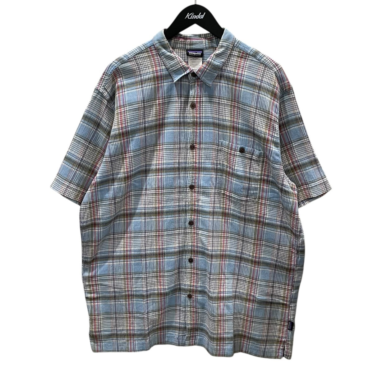15SS チェック柄半袖シャツ A／C Shirt エアコンシャツ 52921SP15
