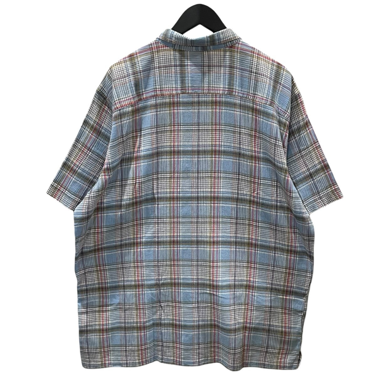 15SS チェック柄半袖シャツ A／C Shirt エアコンシャツ 52921SP15