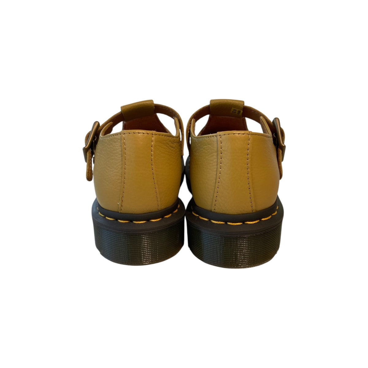 Dr．Martens(ドクターマーチン) POLLEYレザーシューズ イエロー サイズ