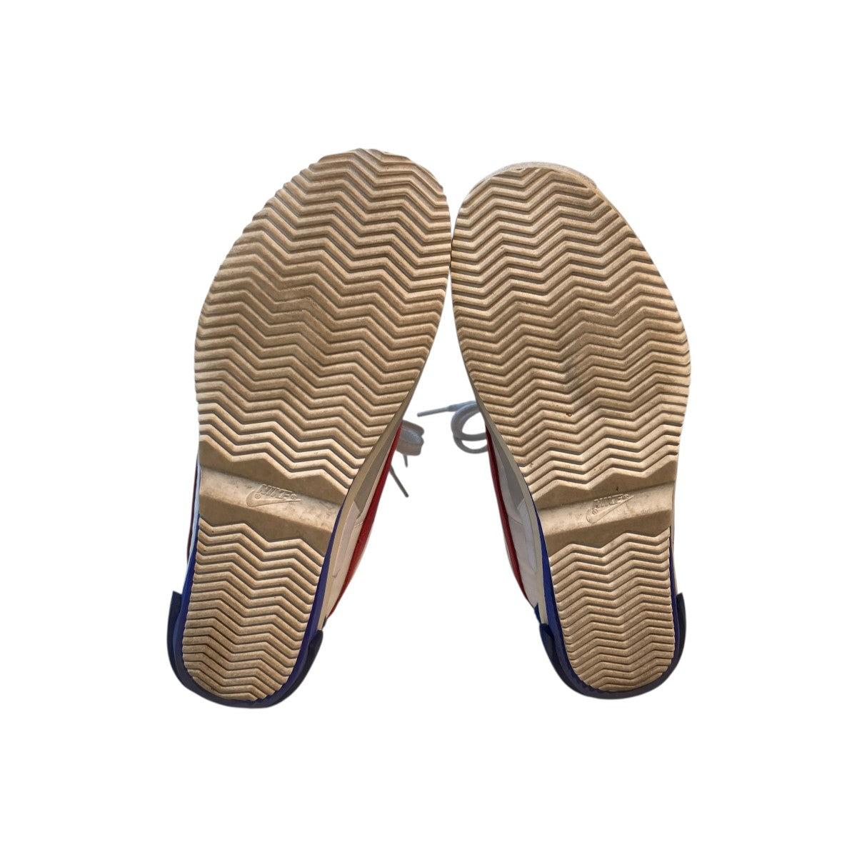 Zoom Cortez White and University RedスニーカーDQ0581-100