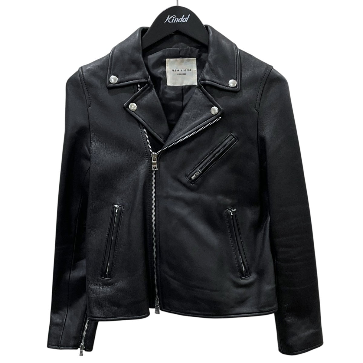 17AW ラムレザー ダブルライダースジャケット LAMB LEATHER DOUBLE RIDERS JACKET 173-3514