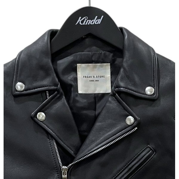 17AW ラムレザー ダブルライダースジャケット LAMB LEATHER DOUBLE RIDERS JACKET 173-3514