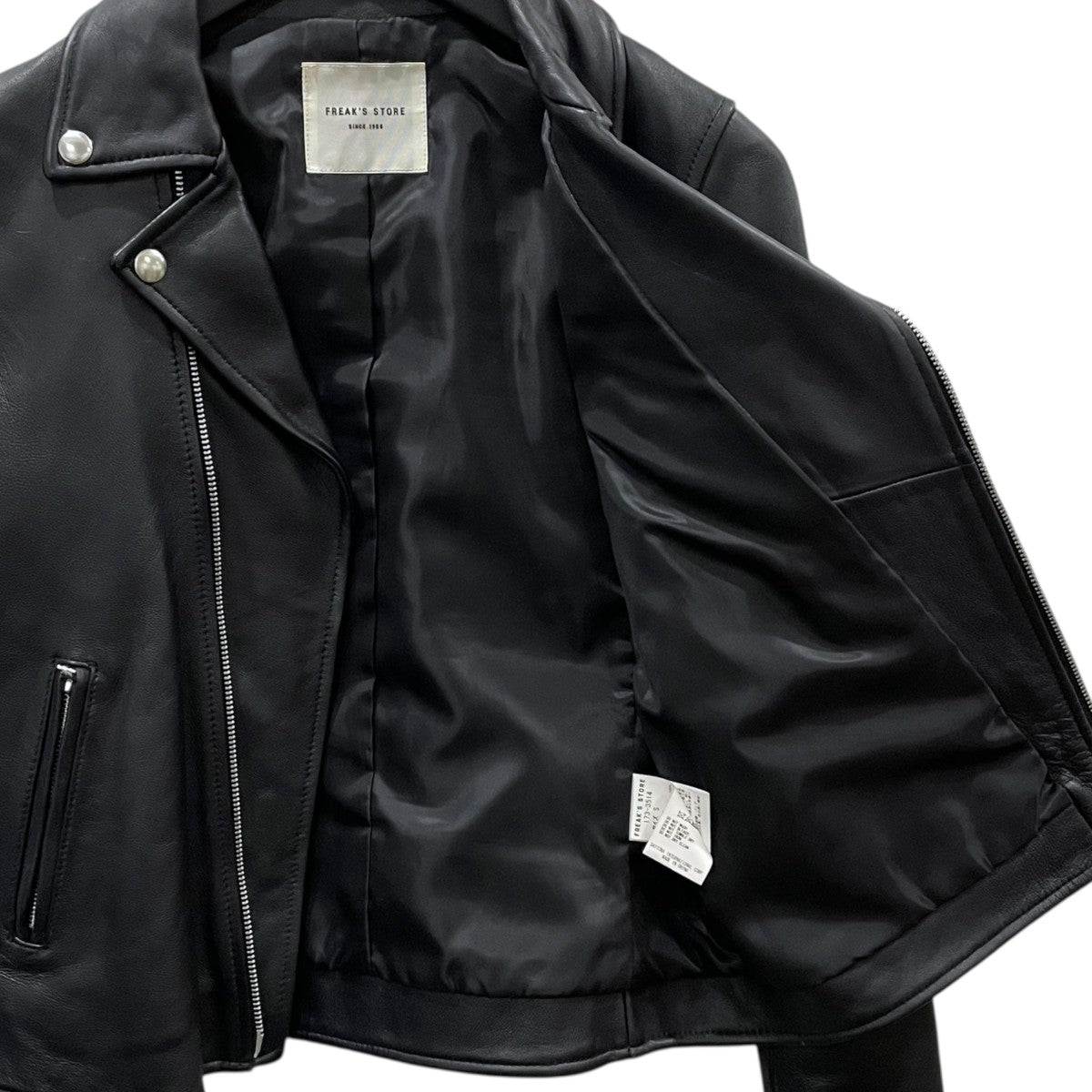 17AW ラムレザー ダブルライダースジャケット LAMB LEATHER DOUBLE RIDERS JACKET 173-3514