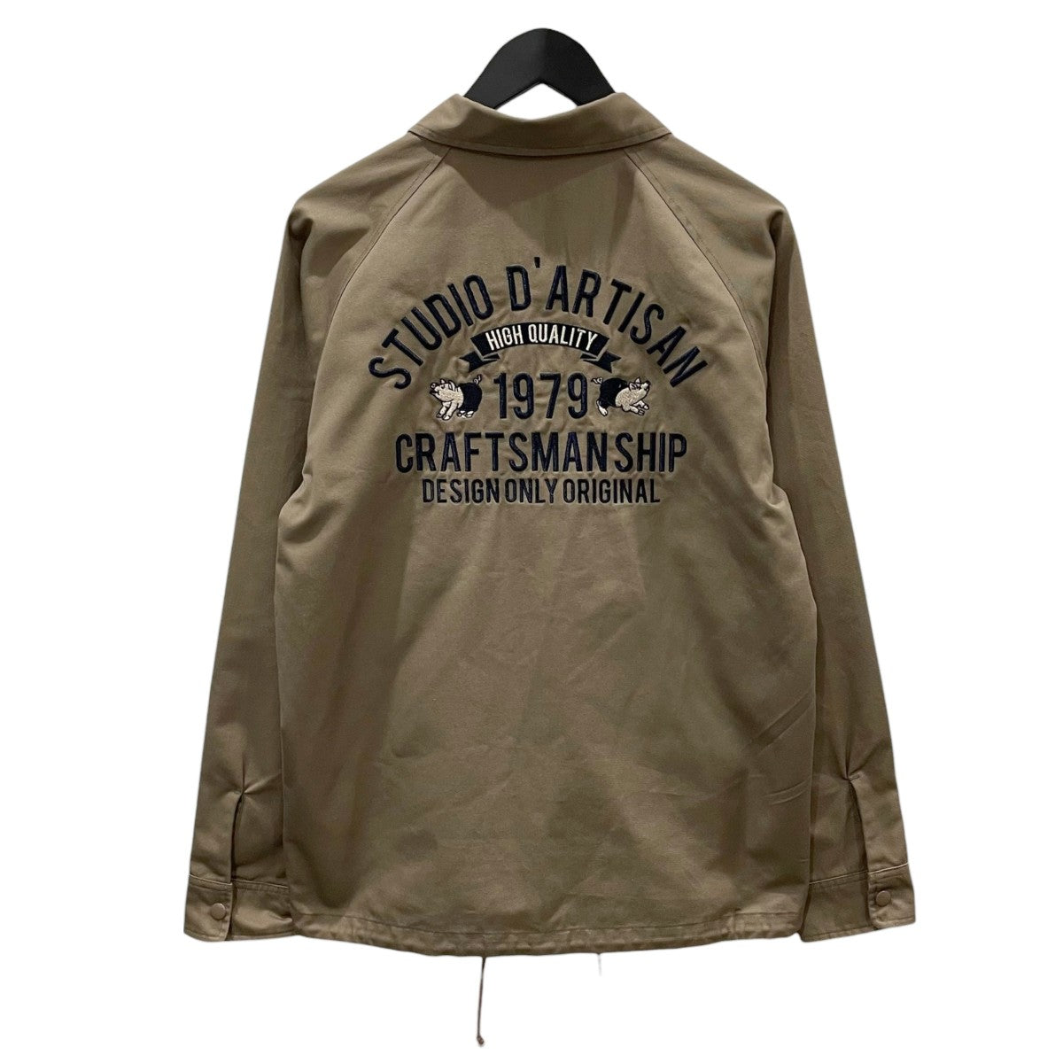 STUDIO D'ARTISAN(ステュディオ ダ ルチザン) 20AW 刺繍コーチ STUDIO D'ARTISAN(ステュディオ ダ ルチザン) 20AW 刺繍コーチ