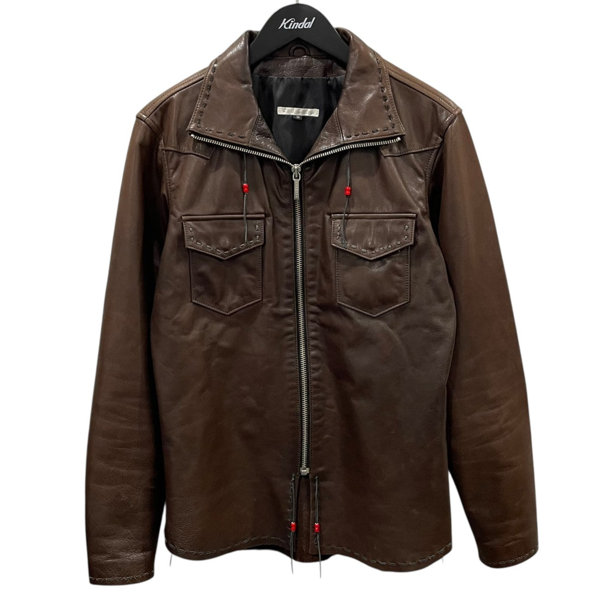 ジップアップレザージャケット MADDOG マッドドッグ