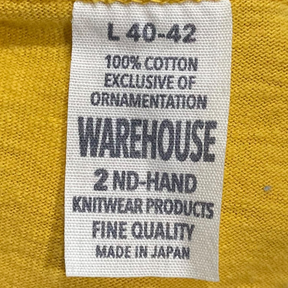 WAREHOUSE プリントTシャツ DEVIL-PUPS 4064 古着・中古-4枚目のアイテム画像