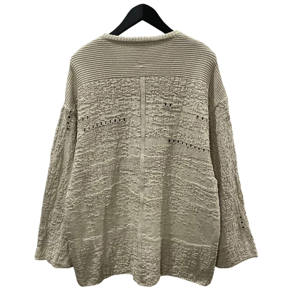 26SS Vネックニットセーター Cooper Knit Long Sleeve Pullover クーパー ニットロングスリーブプルオーバー