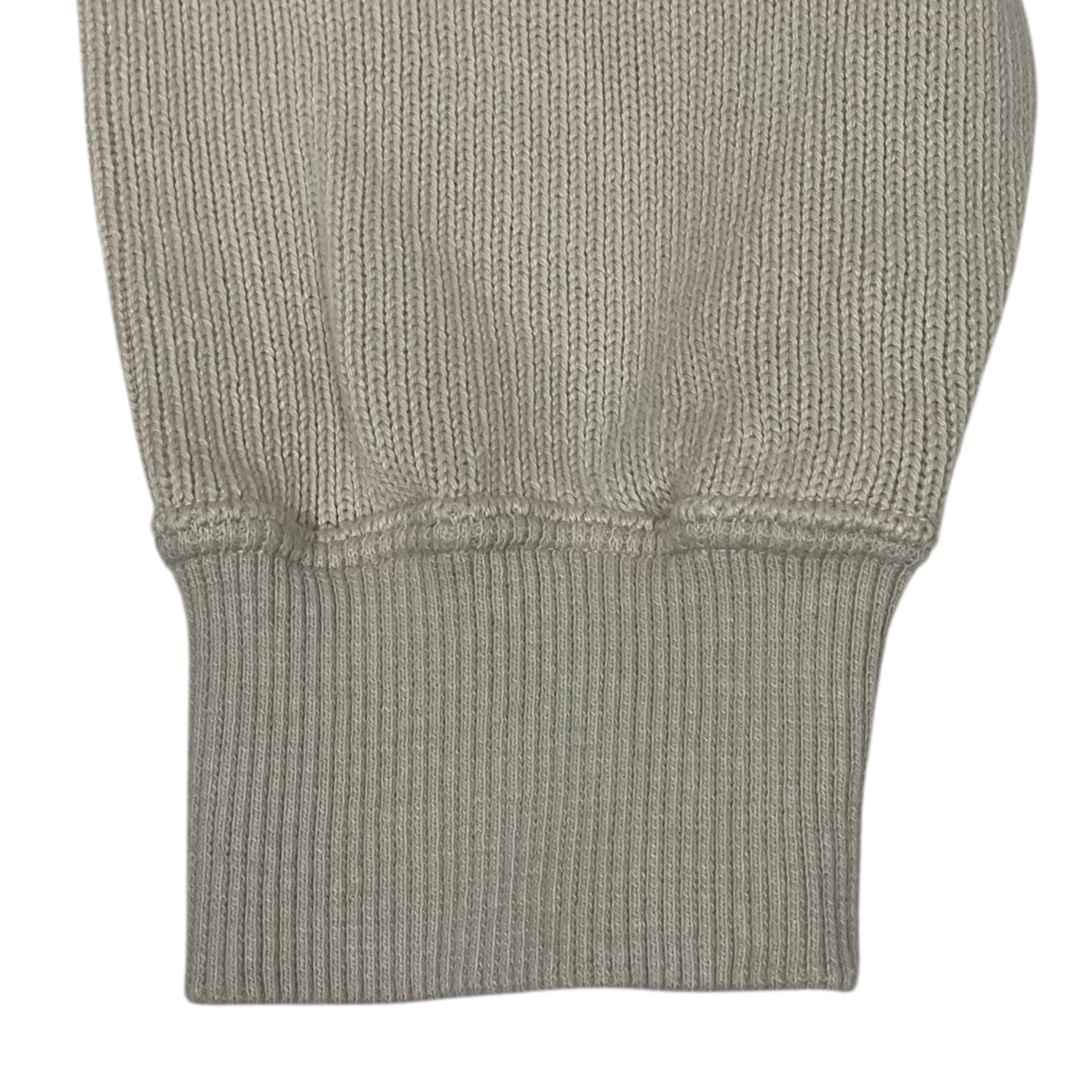 CONFECT（nest Robe） 24SS コットンニットセーター Quarter Gauge Knit Crew Neck Pullover クォーターゲージニットスウェット 02241-0049 古着・中古-4枚目のアイテム画像