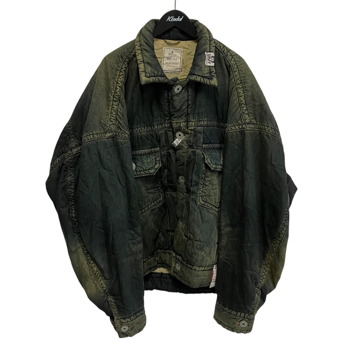 24AWHUGE PUFFER DENIM JACKETジャケットA13BL023