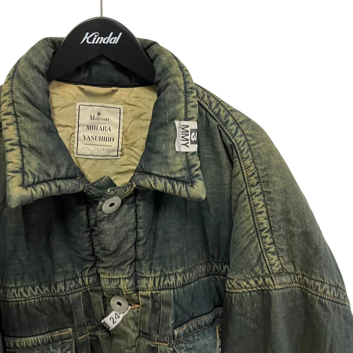24AWHUGE PUFFER DENIM JACKETジャケットA13BL023