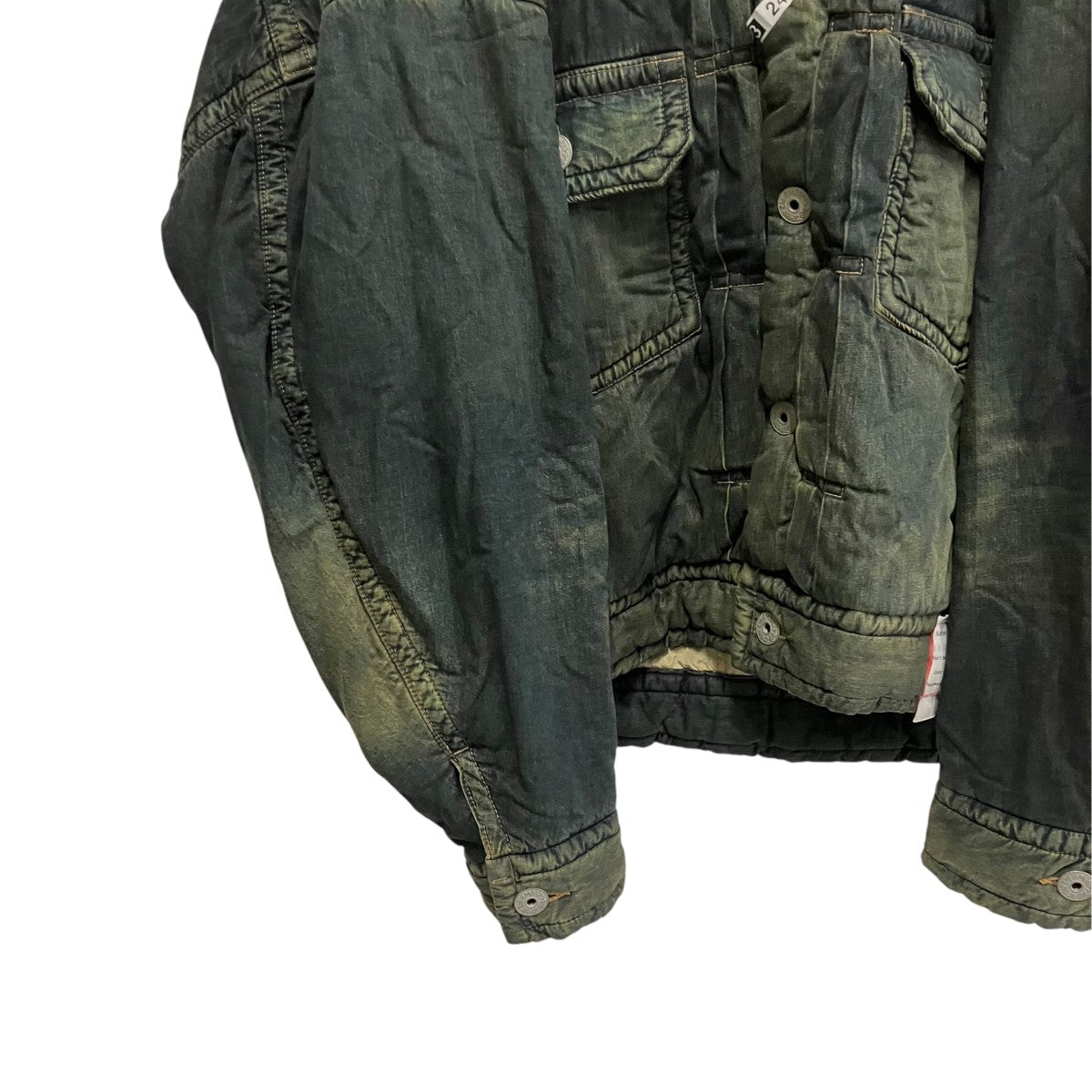 24AWHUGE PUFFER DENIM JACKETジャケットA13BL023