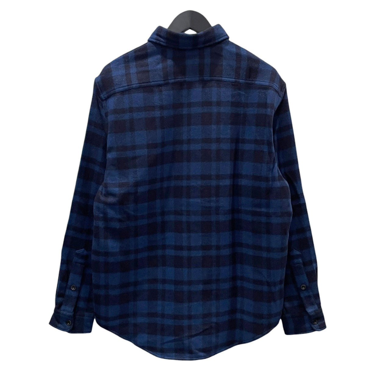 チェック柄陳ストラップシャツ Classic Fit Plaid Flannel Shirt  クラシックフィット プレイド フランネルシャツ MNPOWOV16822789