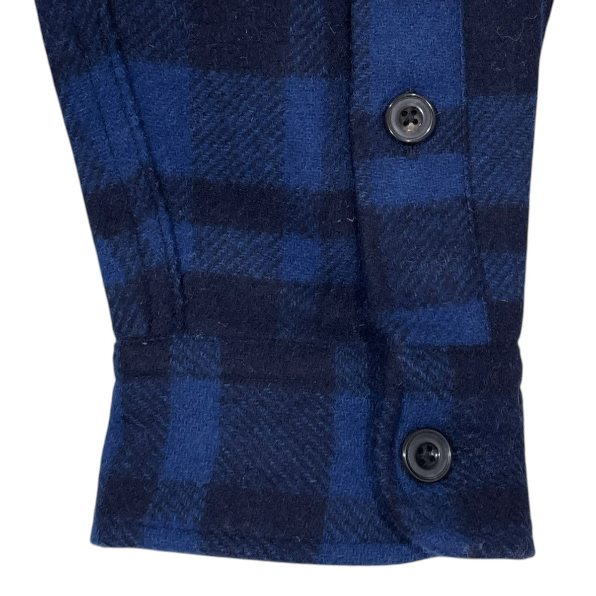 チェック柄陳ストラップシャツ Classic Fit Plaid Flannel Shirt  クラシックフィット プレイド フランネルシャツ MNPOWOV16822789