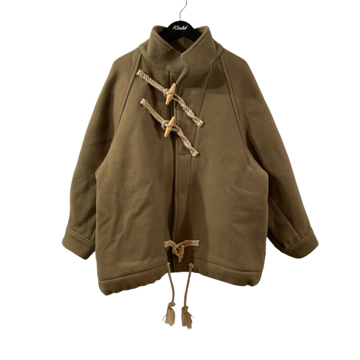 DOUBLE FACE DUFFLE JACKETウールコート232-17395