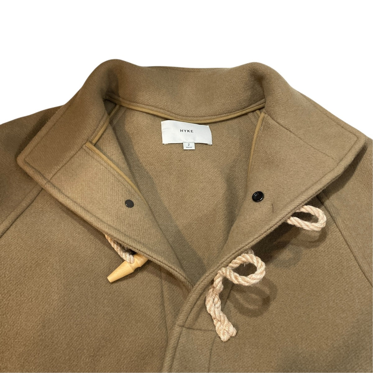 DOUBLE FACE DUFFLE JACKETウールコート232-17395