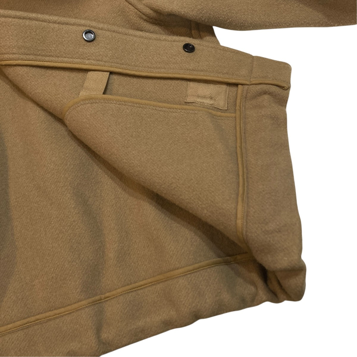 DOUBLE FACE DUFFLE JACKETウールコート232-17395