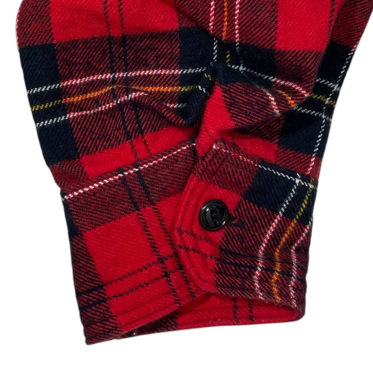 Engineered Garments チェック柄ネルシャツ Work Shirt - Plaid Flannel ワークシャツ プレイド フランネル 古着・中古-4枚目のアイテム画像