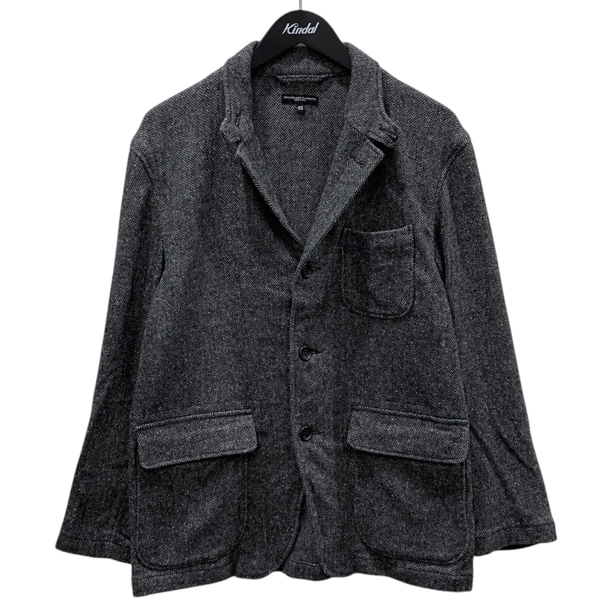 テーラードジャケット Loiter Jacket - Poly Wool Herringbone ロイタージャケット - ポリウール ヘリンボーン