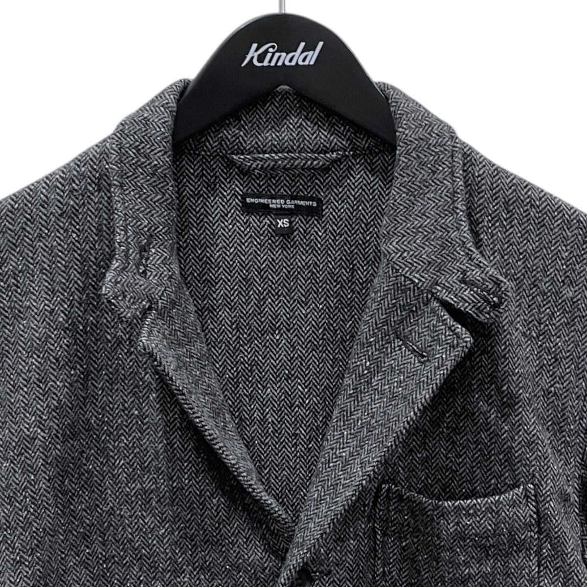 テーラードジャケット Loiter Jacket - Poly Wool Herringbone ロイタージャケット - ポリウール ヘリンボーン
