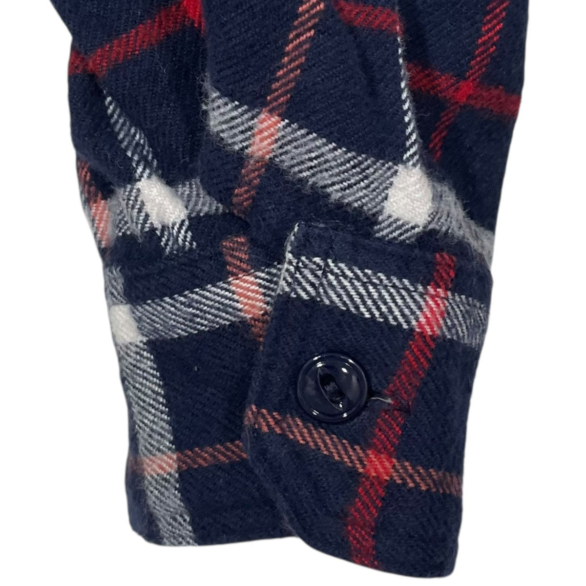 Engineered Garments チェック柄ネルシャツ Work Shirt - Plaid Flannel ワークシャツ プレイド フランネル 古着・中古-4枚目のアイテム画像