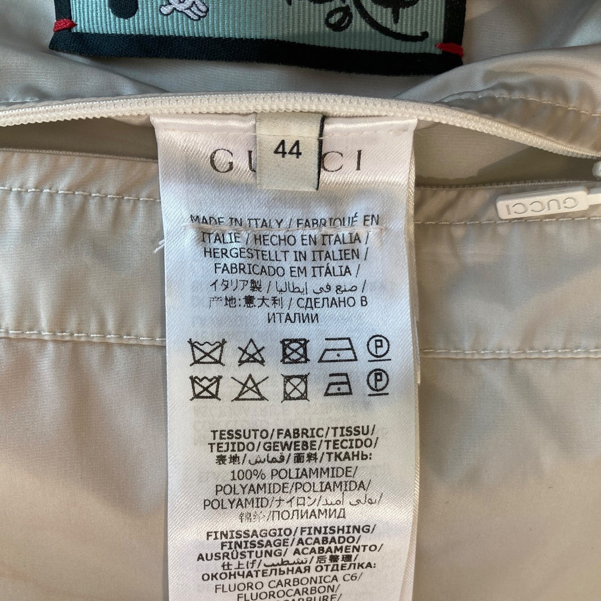 GUCCI Disneyナイロンジャケット604029 ZADKH 古着・中古-5枚目のアイテム画像