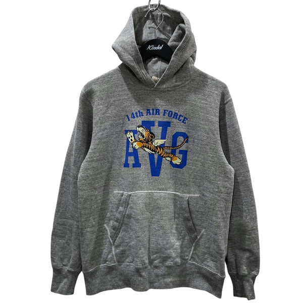 BUZZ RICKSON'S 14th AIR FORCE パーカー M Buzz Rickson's(バズリクソンズ) プルオーバーパーカー SET-IN SWEAT