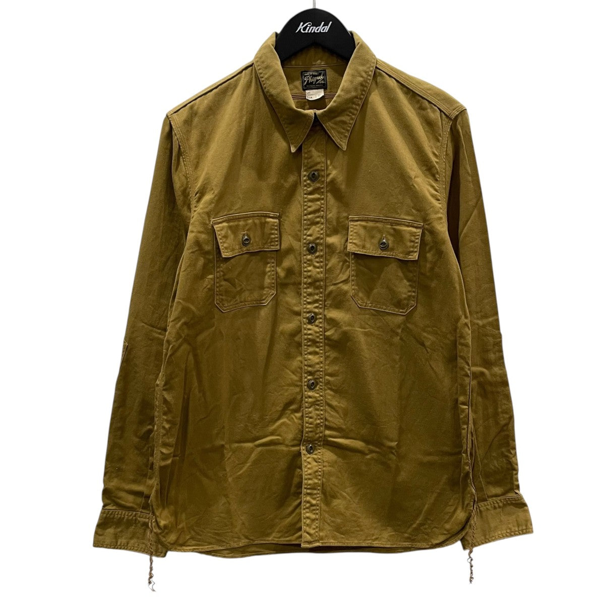 PHIGVEL チンストラップ長袖シャツ PMS-LS02 古着・中古-1枚目のアイテム画像