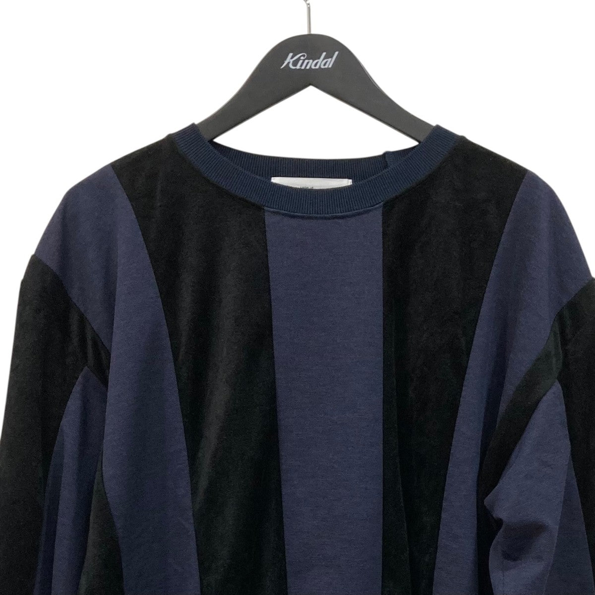 TOGA VIRILIS ベロア切替カットソーロングスリーブTシャツTV02JK332 古着・中古-2枚目のアイテム画像
