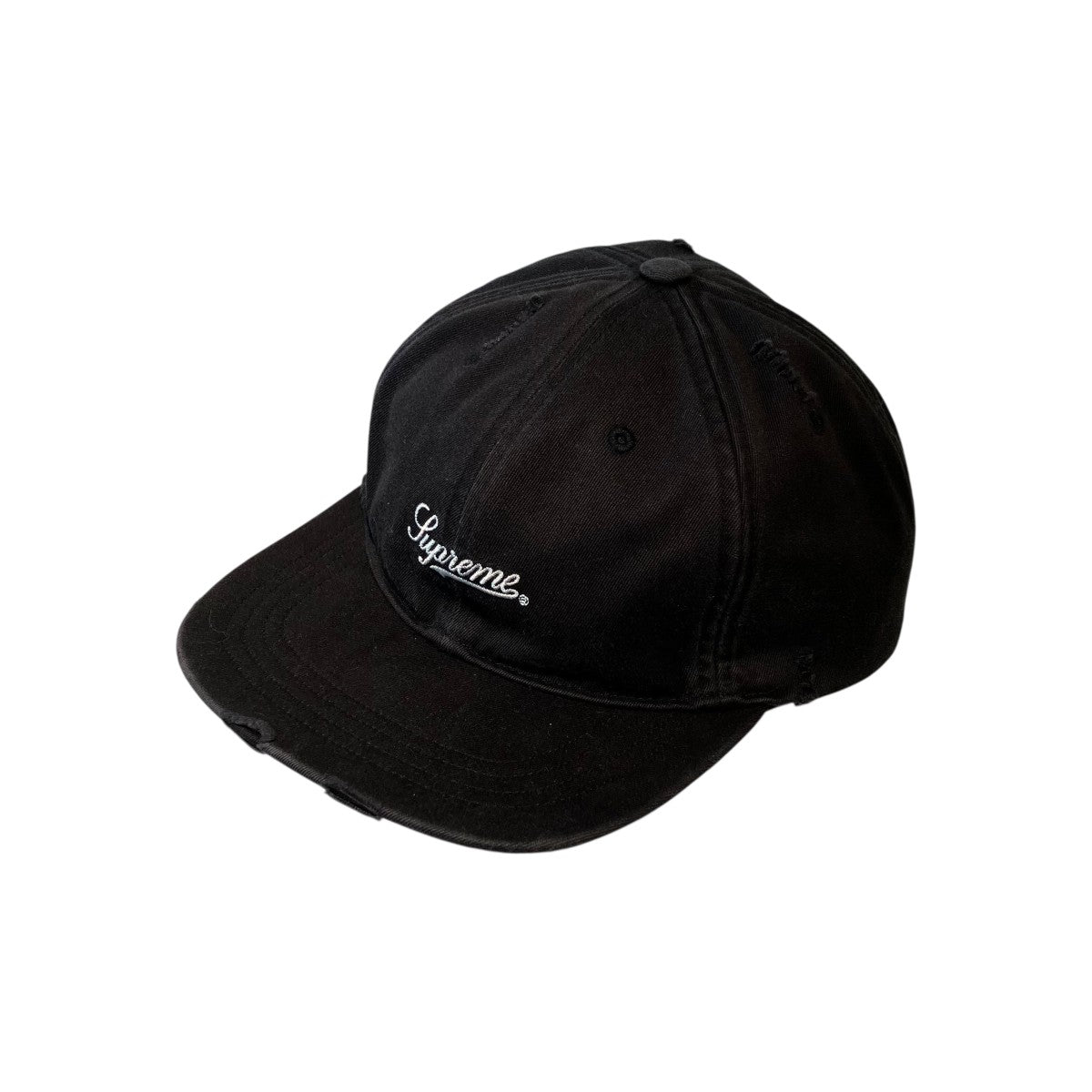 25AWDistressed Script 6-PanelキャップH9FW25