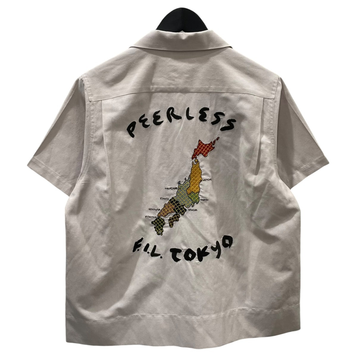 VISVIM 21SS オープンカラー半袖シャツ SANKO SOUVENIR SHIRT S／S サンコー スーベニアシャツ ショートスリーブ 0121105011016 古着・中古-2枚目のアイテム画像