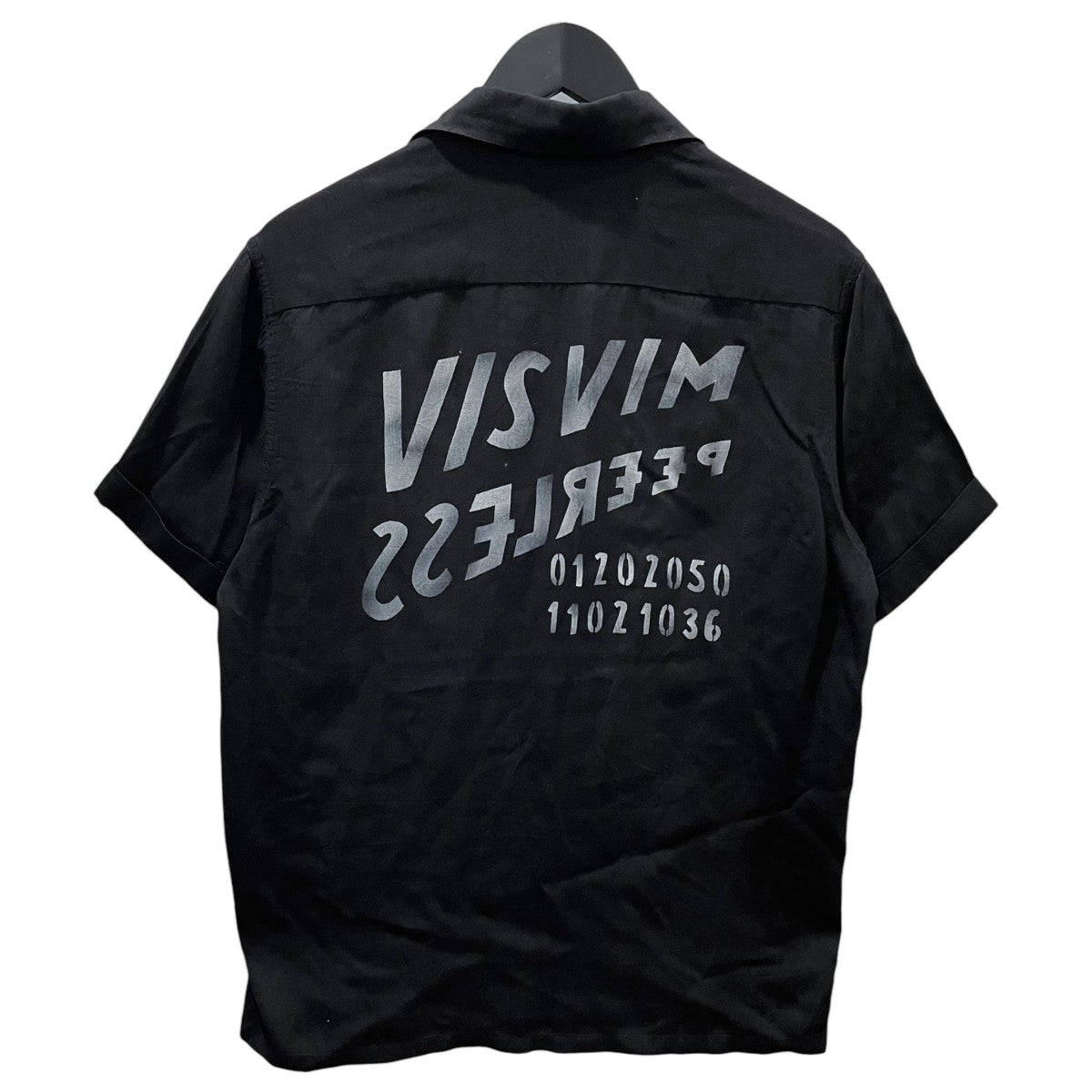 VISVIM(ビズビム) 21SS オープンカラー半袖シャツ IRVING SHIRT S／S