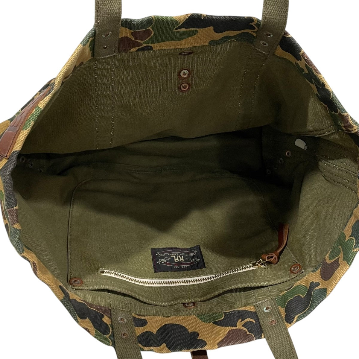 DOUBLE RL SUPPLY CO. カモフラージュ トートバッグ s7-AI417P05308001_lifestyle?$