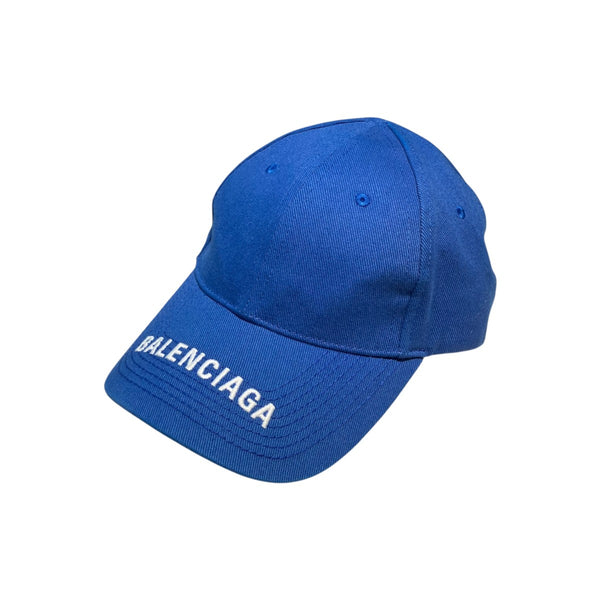 BALENCIAGA バレンシアガ キャップ L BALENCIAGA(バレンシアガ) キャップ ブルー サイズ L｜【公式