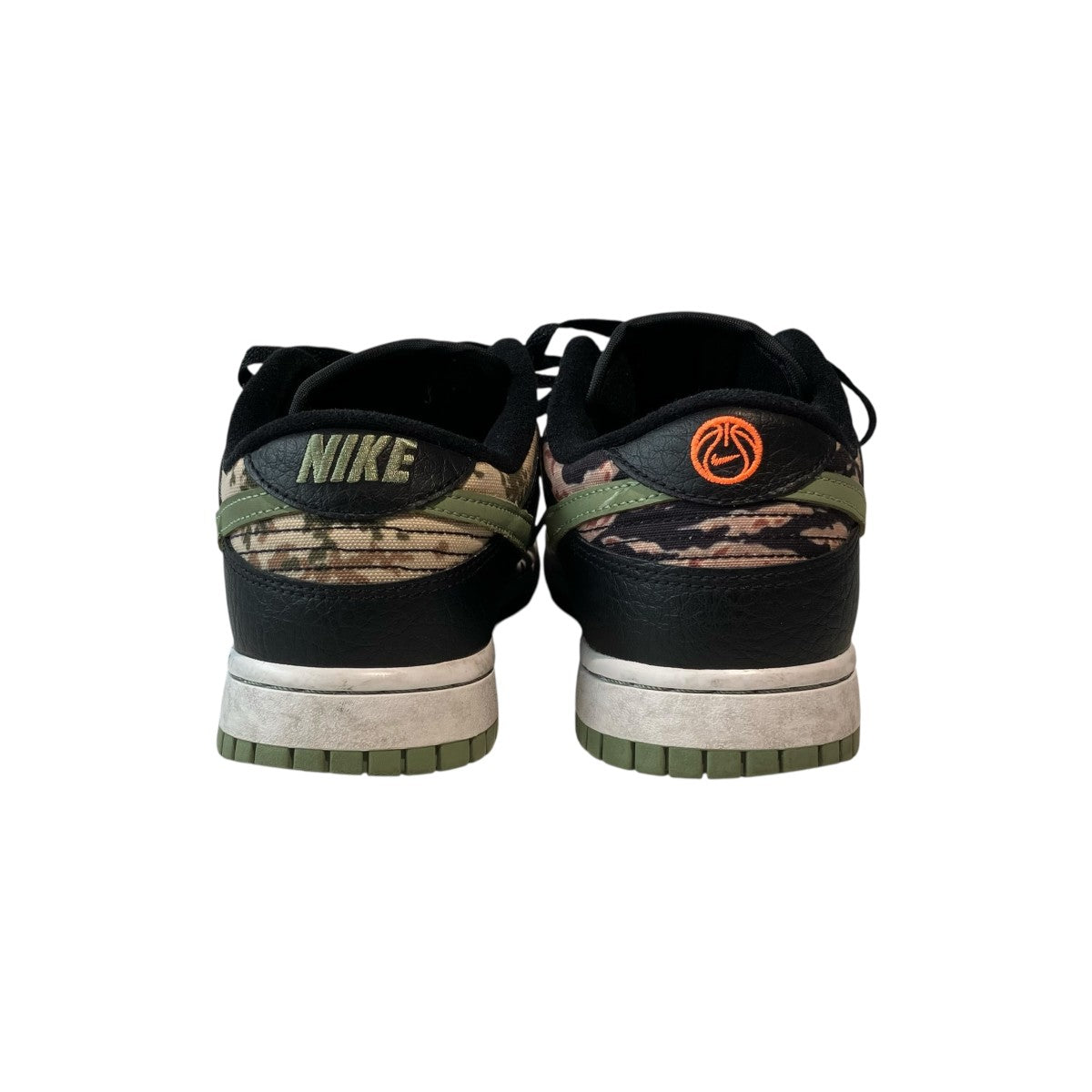 NIKE Dunk Low SE Black Multi CamoスニーカーDH0957-001 古着・中古-4枚目のアイテム画像