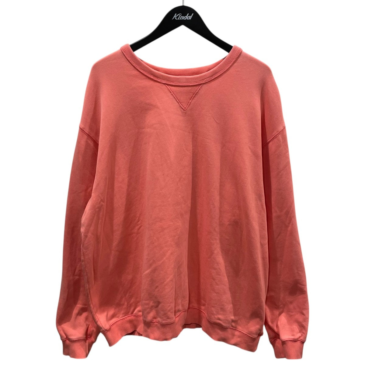 JOURNAL STANDARD relume 25SS 加工スウェットトレーナー 60s VINTAGE PIGMENT SWEAT ヴィンテージピグメントスウェット 25070464011010 古着・中古-1枚目のアイテム画像