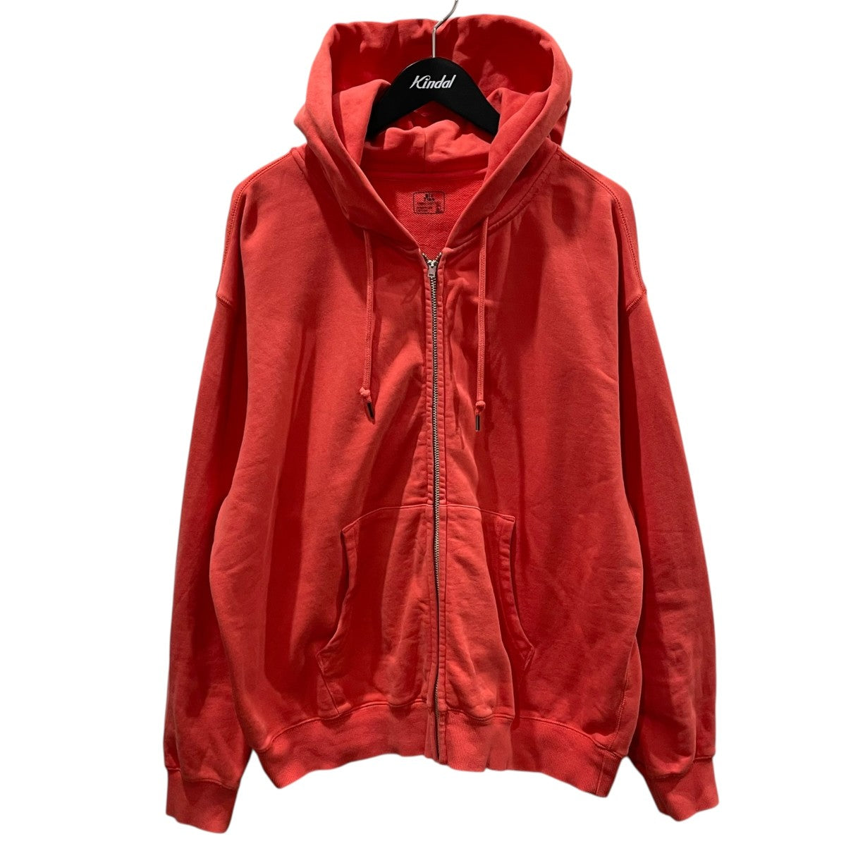 JOURNAL STANDARD relume 25SS 60s 加工ジップアップパーカー 60s Vintage Pigment Zip Hoodie ヴィンテージピグメントジップパーカー 25070464012030 古着・中古-1枚目のアイテム画像