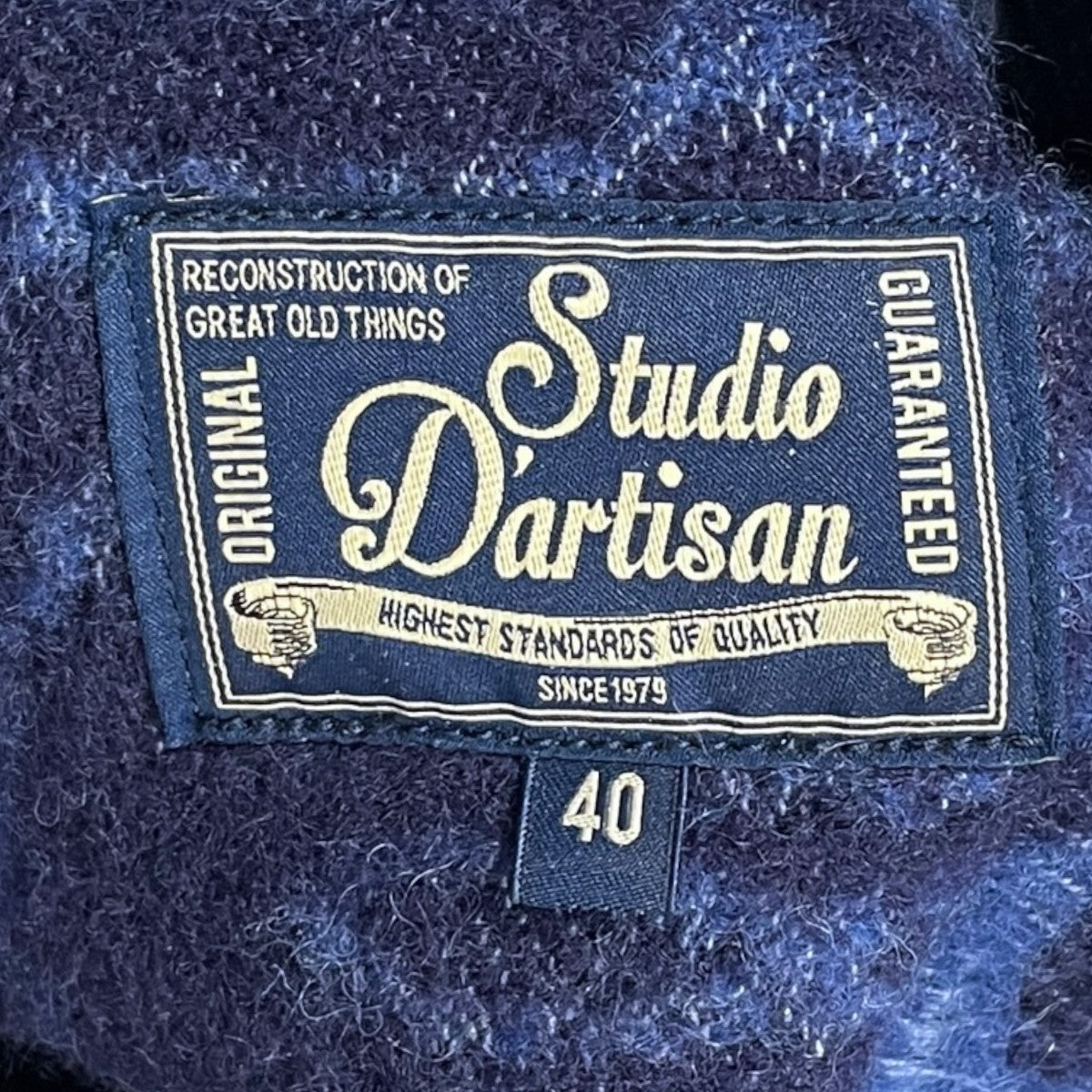 24AW 45th アイヌブランケットジャケット SP-104