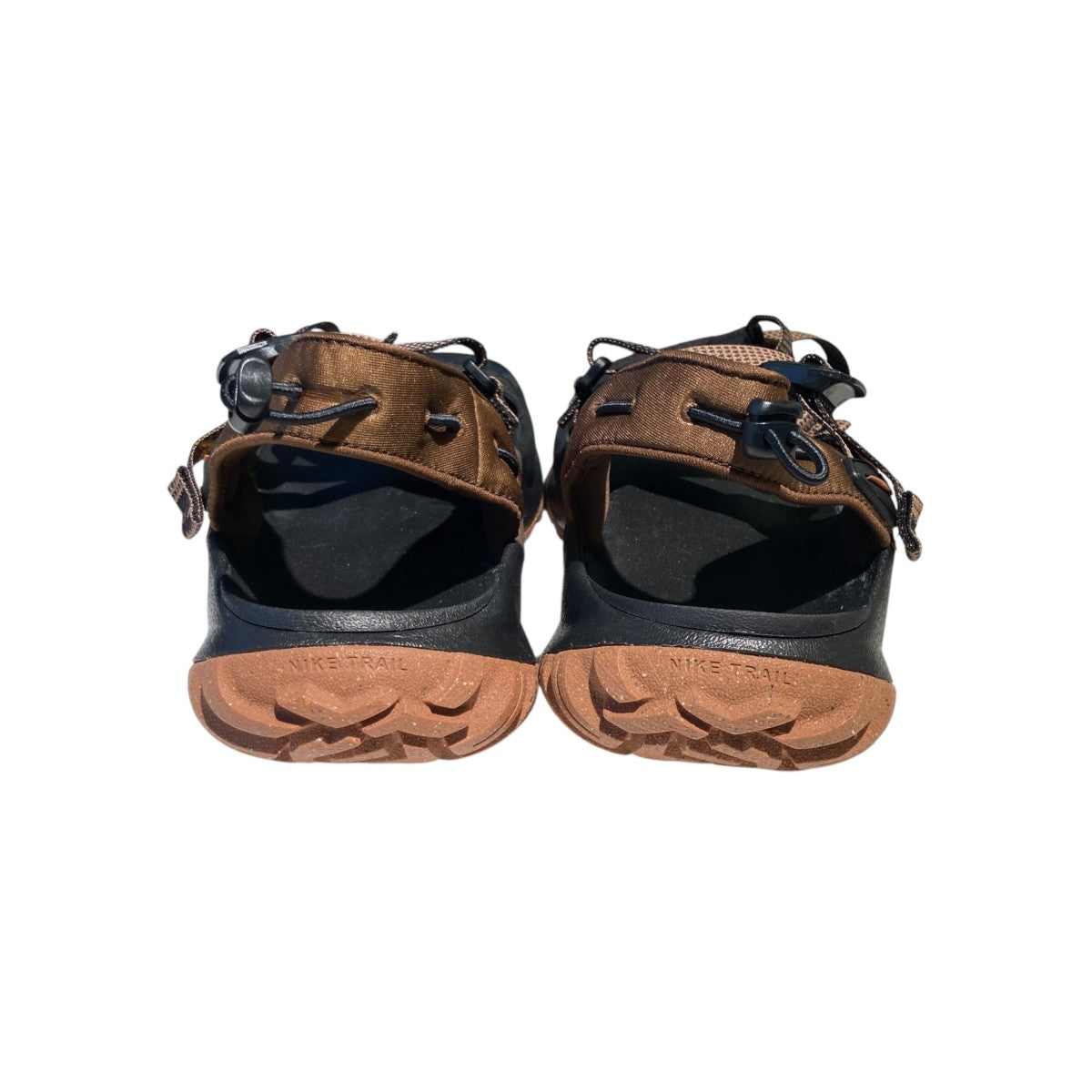 NIKE Oneonta Black／GummediumbrownサンダルDJ6603-002 古着・中古-4枚目のアイテム画像
