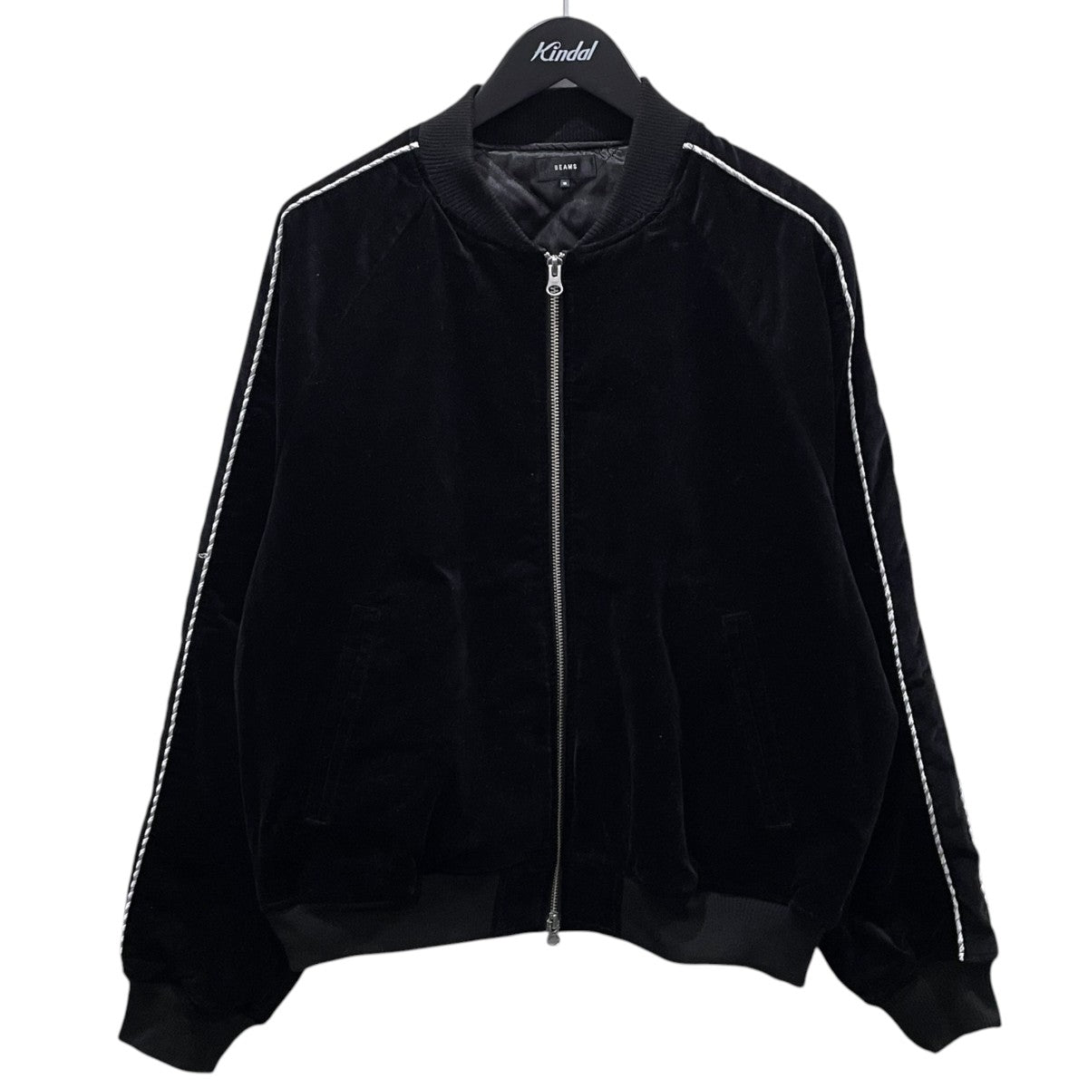 ジップアップ中綿ベロアジャケット Relaxed Fit Velour Sukajan Jacket リラックスフィット ベロア スカジャン ジャケット 11-18-3298-147