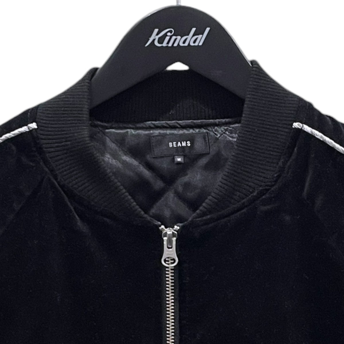 ジップアップ中綿ベロアジャケット Relaxed Fit Velour Sukajan Jacket リラックスフィット ベロア スカジャン ジャケット 11-18-3298-147
