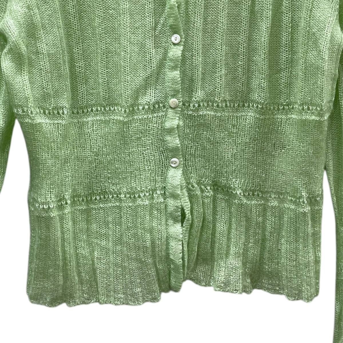 22AW ニットカーディガン Silk ＆ Mohair Knit Sweater シルク＆モヘヤ ニットセーター J223KN01