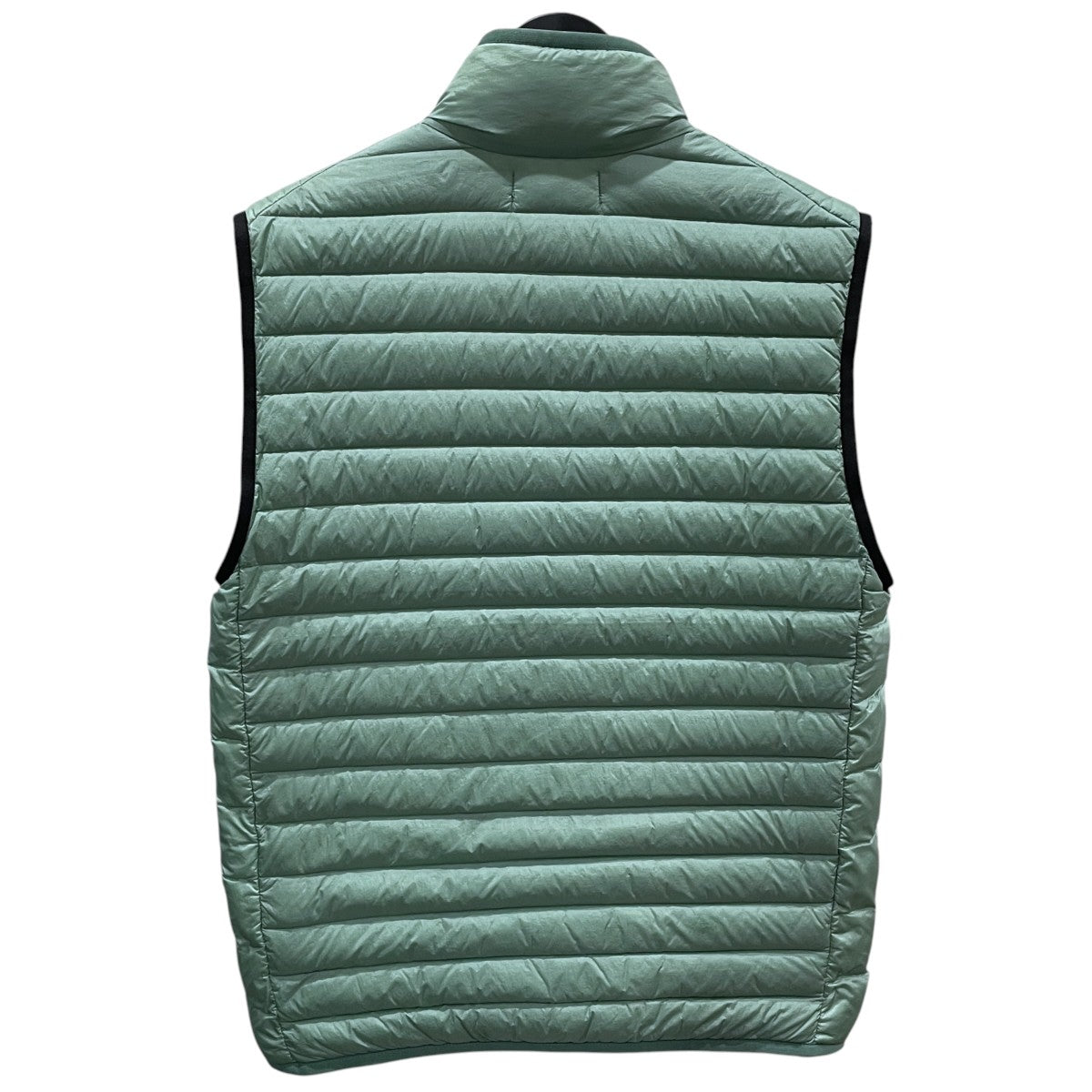 22AW ジップアップダウンベスト GARMENT DYED CRINKLE REPS NYLON DOWN VEST ガーメントダイ クリンクルレップス ナイロン ダウンベスト 7715G0224