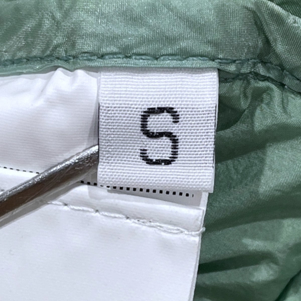 22AW ジップアップダウンベスト GARMENT DYED CRINKLE REPS NYLON DOWN VEST ガーメントダイ クリンクルレップス ナイロン ダウンベスト 7715G0224