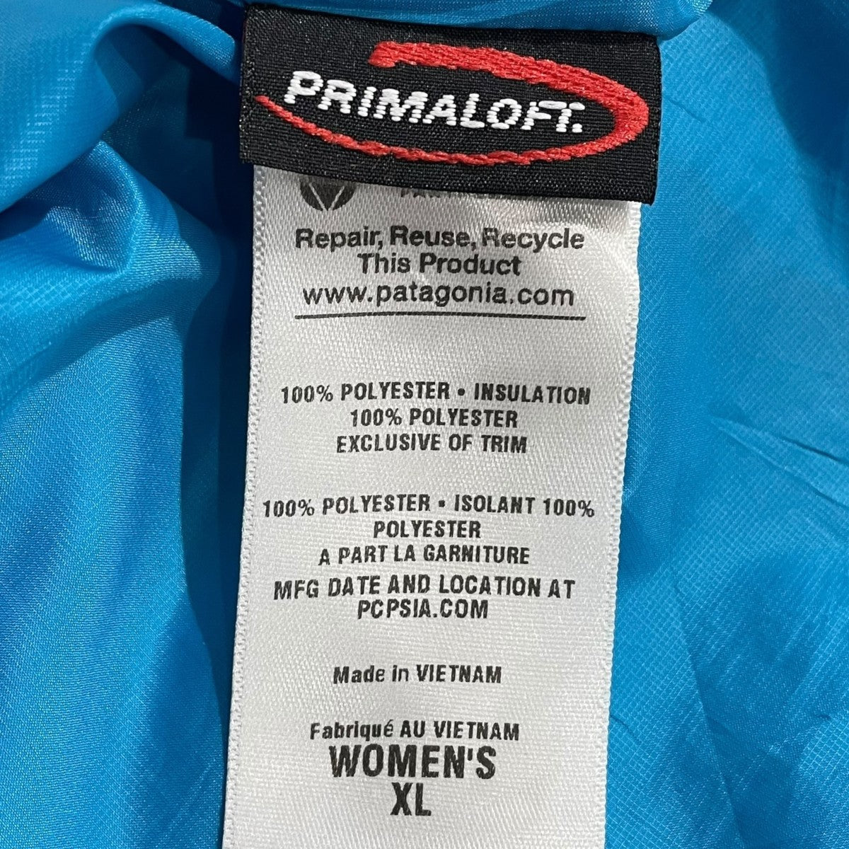 Patagonia 13AW ジップアップ中綿ベスト インサレーテッド ベター セーター ベスト 84246FA13 古着・中古-5枚目のアイテム画像