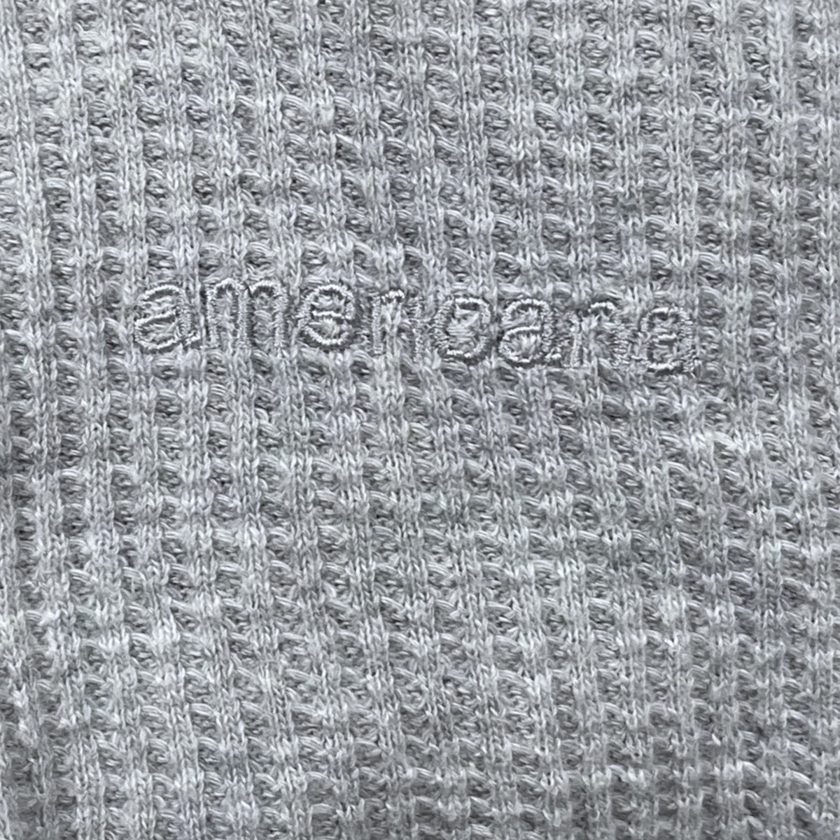 Americana サーマルトップス Americana(アメリカーナ) サーマルカットソー サーマルワッフルワイド