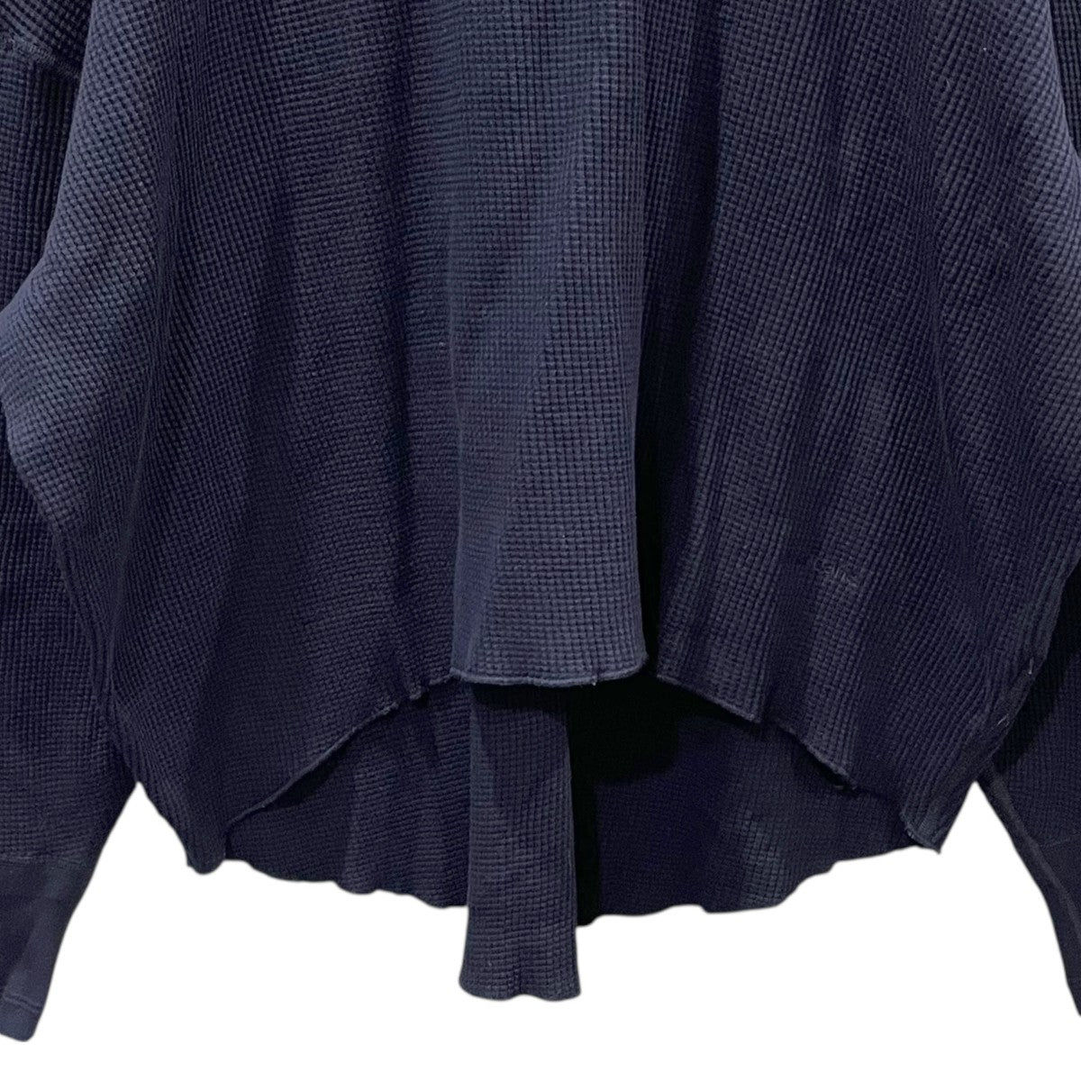 サーマルカットソー サーマルワッフルワイドドルマンプルオーバー