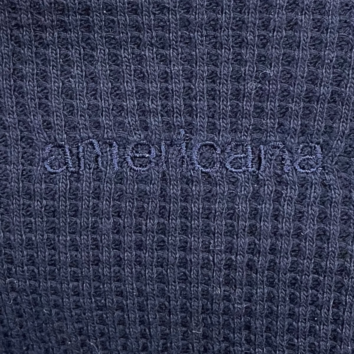 サーマルカットソー サーマルワッフルワイドドルマンプルオーバー